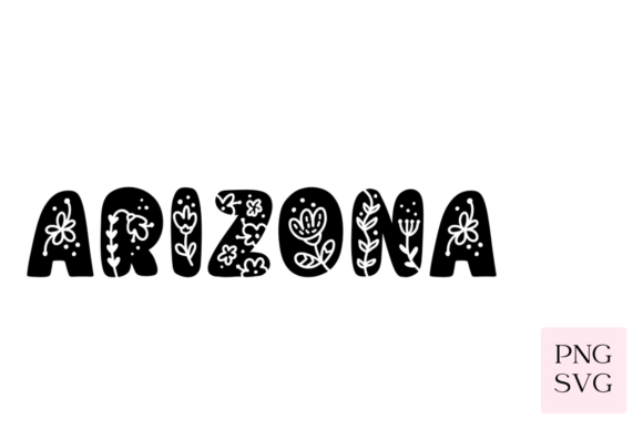 Arizona Floral PNG SVG Graphics and Illustrations Review