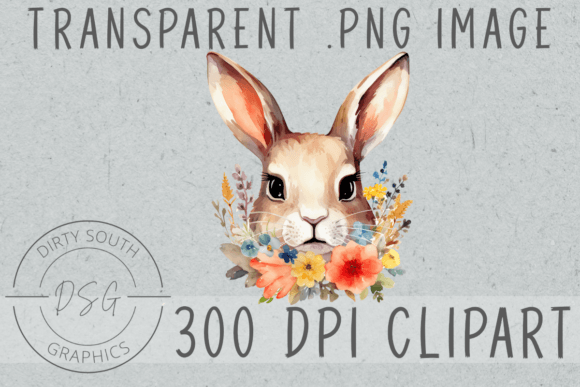Floral Rabbit Bunny: A Review of Graphics and Illustrations for Branding