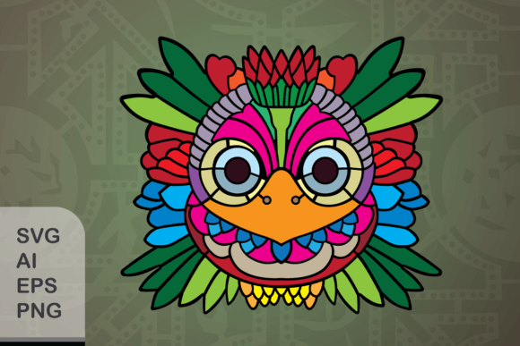 Funny Floral Bird B Graphics and Illustrations Review