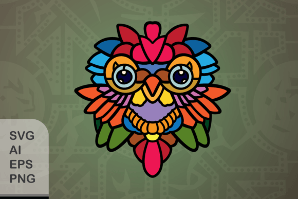 Funny Floral Bird P Graphics and Illustrations Review