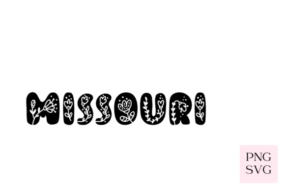 Missouri Floral PNG SVG Graphics and Illustrations Review
