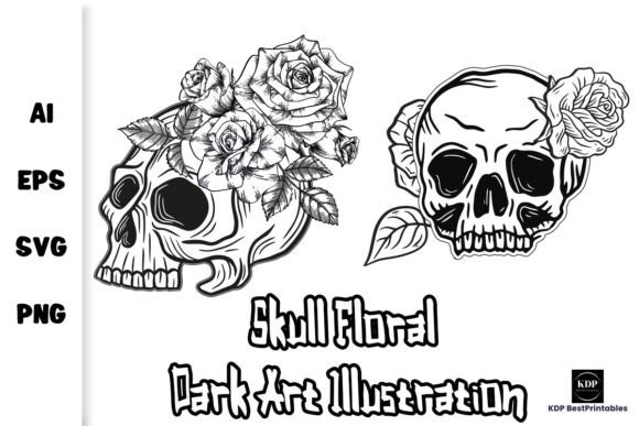 Skill Floral Dark Art V8: Real Embroidery Review