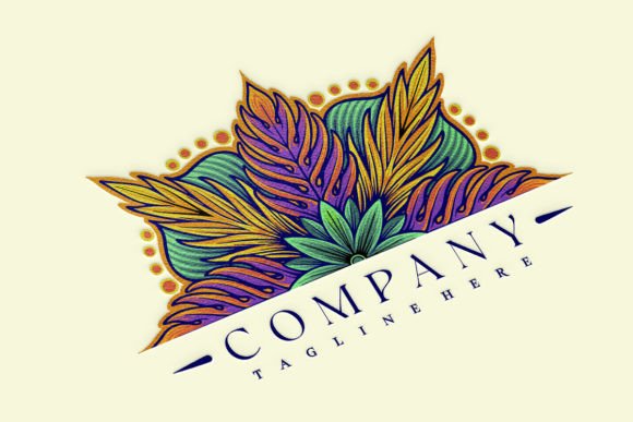 Tropical Mandala Geometry Floral Oasis Graphics and Illustrations Review
