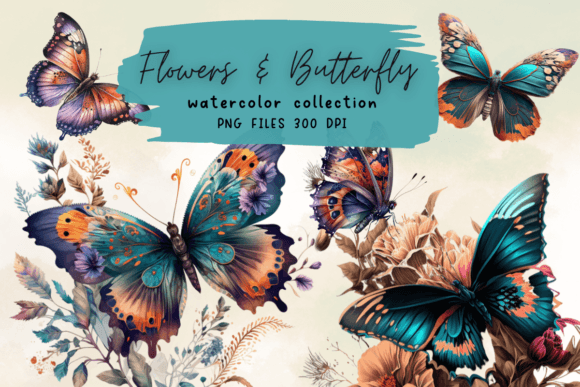 Vintage Butterfly Floral Sublimation Graphics and Illustrations Review